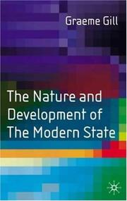 Cover of: The Nature and Development of the Modern State