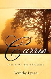 Cover of: Carrie: Season of a Second Chance