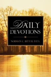 Cover of: Daily Devotions | Norman, C Bitter