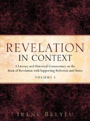 Revelation In Context by Irene Belyeu