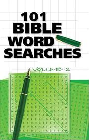 Cover of: 101 BIBLE WORD SEARCHES VOL 2