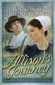 Cover of: Allison's Journey by Wanda E. Brunstetter