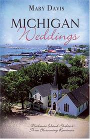 Cover of: Michigan Weddings by Mary Eileen Davis