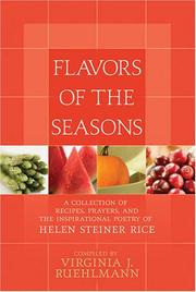 Cover of: Flavors of the Season