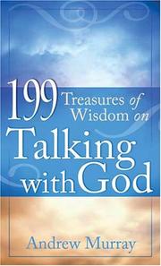 Cover of: 199 Treasures of Wisdom on Talking with God (Value Books)