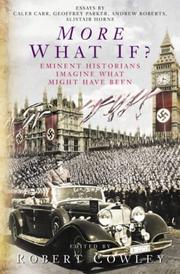 Cover of: More what if? by essays by James Bradley ... [et al.] ; edited by Robert Cowley.