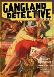 Cover of: Gangland Detective Stories - September 1940