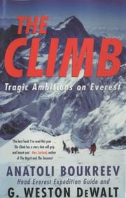 Cover of: The Climb by Anatoli Boukreev