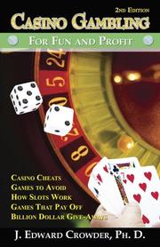 Cover of: Casino Gambling for Fun and Profit: Second Edition
