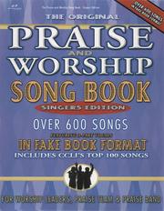 Cover of: Praise and Worship Fake Book - Singer