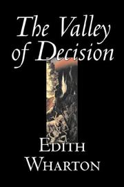 Cover of: The Valley of Decision by Edith Wharton