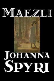 Cover of: Maezli by 