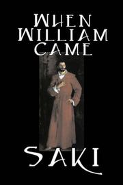 Cover of When William Came by Saki