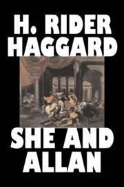 Cover of: She and Allan by H. Rider Haggard