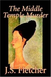 Cover of: The Middle Temple Murder | Joseph Smith Fletcher