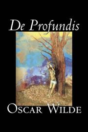 Cover of: De Profundis by Oscar Wilde