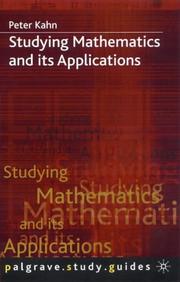 Cover of: Studying Mathematics and Its Applications (Palgrave Study Guides)