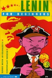 Cover of: Lenin for Beginners (Pantheon Documentary Comic Book) by Richard Appignanesi