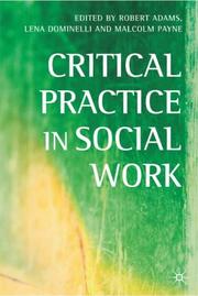 Cover of: Critical Practice in Social Work by 