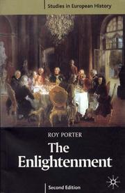 Cover of: The Enlightenment by Porter, Roy