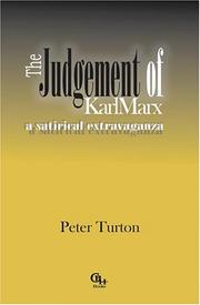 Cover of: The judgement [sic] of Karl Marx: a satirical extravaganza