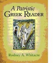 Cover of: A Patristic Greek Reader by Rodney A. Whitacre