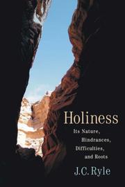 Cover of: Holiness by J. C. Ryle