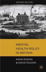 Cover of: Mental Health Policy in Britain