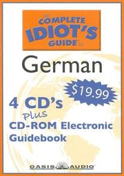 Front cover of The Complete Idiot's Guide to German (Complete Idiot's Guides) by Unknown