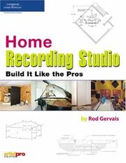 Cover of: Home Recording Studio: Build It like the Pros