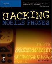 Cover of: Hacking Mobile Phones by Ankit Fadia