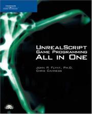 Cover of: UnrealScript Game Programming All in One