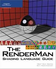 Cover of: The RenderMan Shading Language Guide