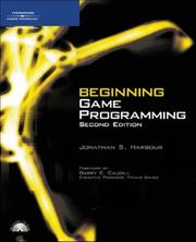 Cover of: Beginning Game Programming