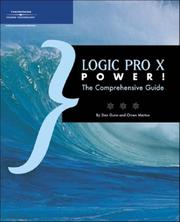 Cover of: Logic Pro X Power by Don Gunn, Orren Merton