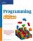 Cover of: Programming for the Absolute Beginner (No Experience Required)