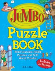 Cover of: Jumbo Puzzle Book: Word Searches, Hidden Pictures, and Wild, Wacky Puzzles! (Jumbo Kids' Books)