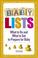 Cover of: Baby Lists