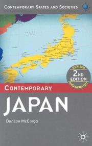 Cover of: Contemporary Japan by Duncan McCargo