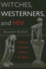 Cover of: Witches, Westerners, And HIV by Alexander Rodlach