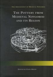 Pottery from Medieval Novgorod and I by Clive Orton