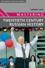 Cover of: Mastering twentieth century Russian history