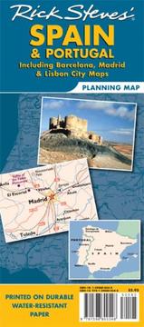 Cover of: Rick Steves' Spain and Portugal Map by Rick Steves