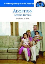 Cover of: Adoption (Contemporary World Issues)