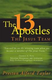 Cover of: The 13 Apostles: The Jesus Team