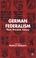 Cover of: German Federalism