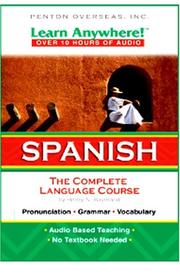 Cover of: Learn Anywhere! Spanish on Playaway by Henry N. Raymond