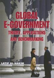 Cover of: Global E-government: Theory, Applications and Benchmarking