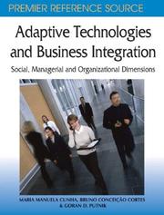 Cover of: Adaptive Technologies and Business Integration by 