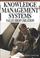 Cover of: Knowledge Management Systems